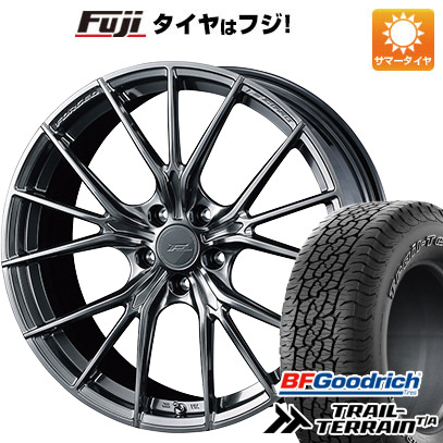 【新品国産車用 5穴114.3車】 夏タイヤ ホイール4本セット 235/60R18 BFグッドリッチ トレールテレーンT/A ORBL ウェッズ F-ZERO FZ-1 18インチ