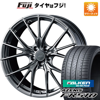 【新品国産車用 5穴114.3車】 夏タイヤ ホイール4本セット 215/35R19 ファルケン アゼニス FK510 ウェッズ F-ZERO FZ-1 19インチ