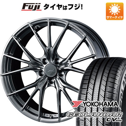 【新品国産5穴114.3車】 夏タイヤ ホイール4本セット 235/55R19 ヨコハマ ジオランダー CV G058 ウェッズ F ZERO FZ 1 19インチ : fuji 1121 133895 31612 31612 : フジコーポレーション