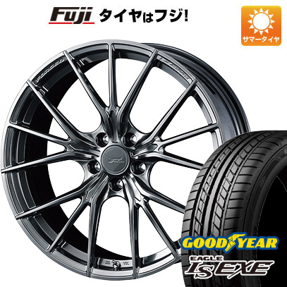 【新品国産5穴114.3車】 夏タイヤ ホイール4本セット 235/50R18 グッドイヤー イーグル エルエス エグゼ(限定) ウェッズ F ZERO FZ 1 18インチ :fuji 454 133887 31588 31588:フジコーポレーション