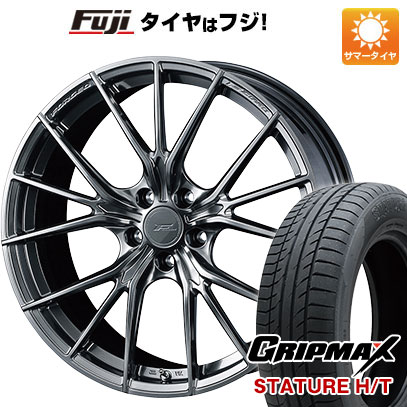 クーポン配布中 【新品国産5穴114.3車】 夏タイヤ ホイール4本セット 235/50R18 グリップマックス スタチャー H/T BSW（限定） ウェッズ F ZERO FZ 1 18インチ :fuji 454 133887 38592 38592:フジコーポレーション