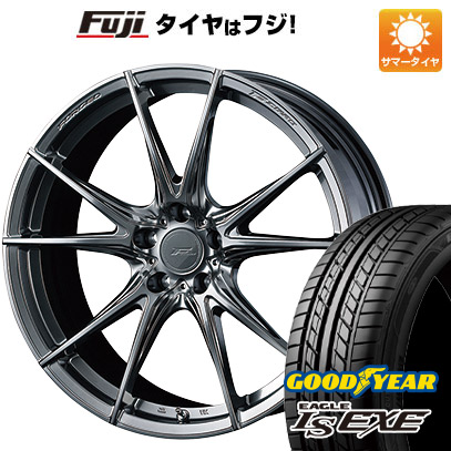 【新品国産5穴114.3車】 夏タイヤ ホイール4本セット 235/50R18 グッドイヤー イーグル エルエス エグゼ(限定) ウェッズ F ZERO FZ 2 18インチ :fuji 454 133889 31588 31588:フジコーポレーション