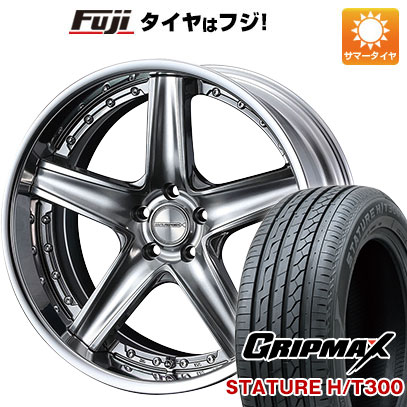 【新品国産5穴114.3車】 夏タイヤ ホイール4本セット 225/55R19 グリップマックス スタチャー H/T300 BSW（限定） ウェッズ マーベリック 1105S 19インチ :fuji 2581 136172 40201 40201:フジコーポレーション