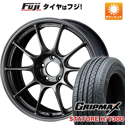 【新品国産5穴114.3車】 夏タイヤ ホイール4本セット 235/55R18 グリップマックス スタチャー H/T300 BSW（限定） ウェッズ ウェッズスポーツ TC 105X 18インチ :fuji 1303 136715 40205 40205:フジコーポレーション