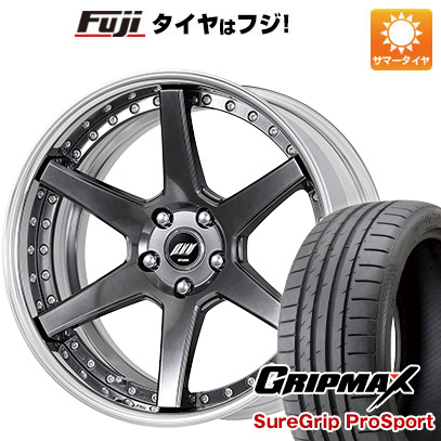 【新品国産5穴114.3車】 夏タイヤ ホイール4本セット 245/45R19 グリップマックス PRO SPORTS BSW（限定） ワーク バックレーベルジースト BST 1 19インチ : fuji 1141 141405 38317 38317 : フジコーポレーション