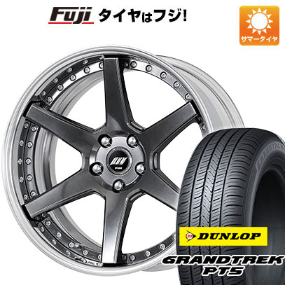 【新品国産5穴114.3車】 夏タイヤ ホイール4本セット 235/55R19 ダンロップ グラントレック PT5 ワーク バックレーベルジースト BST 1 19インチ : fuji 1121 141405 40826 40826 : フジコーポレーション