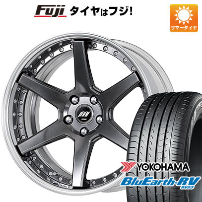 【パンク保証付】【新品国産5穴114.3車】 夏タイヤ ホイール4本セット 245/40R20 ヨコハマ ブルーアース RV 03 ワーク バックレーベルジースト BST 1 20インチ :fuji 1461 141419 36862 36862:フジコーポレーション