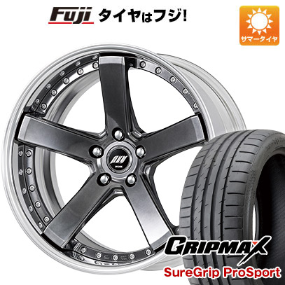 【新品国産5穴114.3車】 夏タイヤ ホイール4本セット 245/45R19 グリップマックス PRO SPORTS BSW（限定） ワーク バックレーベルジースト BST 2 19インチ : fuji 1141 141431 38317 38317 : フジコーポレーション