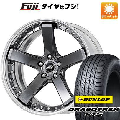 【新品国産5穴114.3車】 夏タイヤ ホイール4本セット 235/55R19 ダンロップ グラントレック PT5 ワーク バックレーベルジースト BST 2 19インチ : fuji 1121 141431 40826 40826 : フジコーポレーション