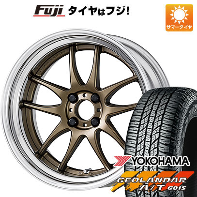 クーポン配布中 【新品国産5穴114.3車】 夏タイヤ ホイール4本セット 215/60R17 ヨコハマ ジオランダー A/T G015 RBL ワーク エモーション CR 2P 17インチ :fuji 1843 142113 23762 23762:フジコーポレーション