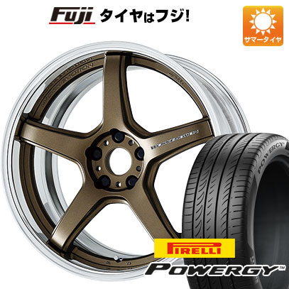 【新品国産5穴100車】 夏タイヤ ホイール4本セット 245/45R19 ピレリ パワジー ワーク エモーション T5R 2P 19インチ : fuji 7061 141546 36961 36961 : フジコーポレーション