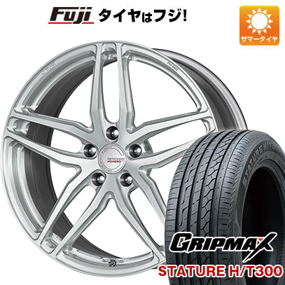 【新品国産5穴114.3車】 夏タイヤ ホイール4本セット 225/55R19 グリップマックス スタチャー H/T300 BSW（限定） ワーク グノーシスFMB 02 19インチ :fuji 2581 140717 40201 40201:フジコーポレーション