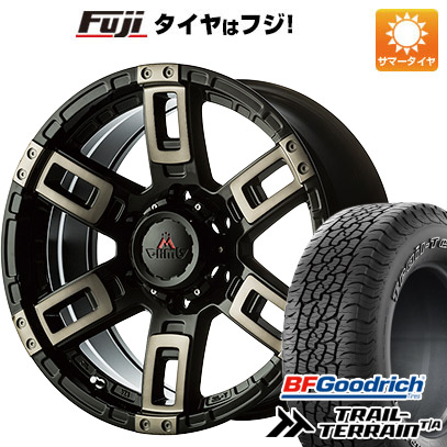 【新品国産6穴139.7車】 夏タイヤ ホイール4本セット 275/55R20 BFグッドリッチ トレールテレーンT/A ORWL エムクライム カノン 20インチ｜fujicorporation