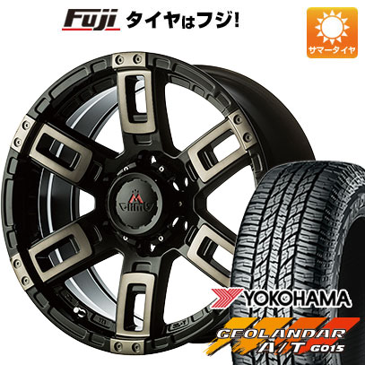 クーポン配布中 【新品国産6穴139.7車】 夏タイヤ ホイール4本セット 265/70R17 ヨコハマ ジオランダー A/T G015 OWL/RBL エムクライム カノン 17インチ :fuji 2297 101111 22893 22893:フジコーポレーション