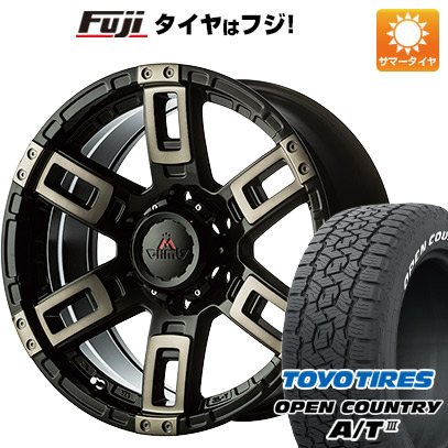 【新品国産6穴139.7車】 夏タイヤ ホイール4本セット 265/65R17 トーヨー オープンカントリー A/T III RBL エムクライム カノン 17インチ :fuji 11822 101111 38618 38618:フジコーポレーション