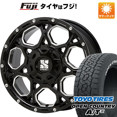 【新品国産5穴114.3車】 夏タイヤ ホイール4本セット 245/70R16 トーヨー オープンカントリー A/T III RBL MLJ エクストリームJ XJ06 16インチ :fuji 15841 131483 38625 38625:フジコーポレーション