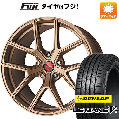 【新品国産車用 5穴114.3車】 夏タイヤ ホイール4本セット 245/45R19 ダンロップ ルマン V+(ファイブプラス) モモ RF-01 19インチ