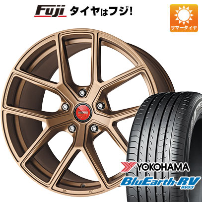 BluEarth - 【はち切れる引き請ける付】【新品国産車用 5穴114.3車】 夏タイア 車輪4本仕掛ける 225/40R19 ヨコハマ 青碧地びた RV-03 桃 RF-01 19in タイヤ、ホイール-自動車