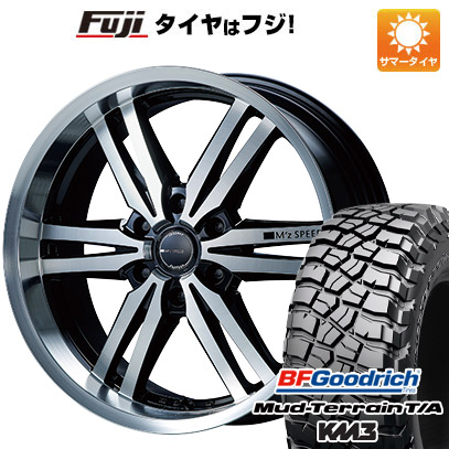 【新品国産6穴139.7車】 夏タイヤ ホイール4本セット 285/55R20 BFグッドリッチ マッドテレーンT/A KM3 エムズスピード ジュノウ 859モノブロック 20インチ :fuji 2562 98942 26500 26500:フジコーポレーション