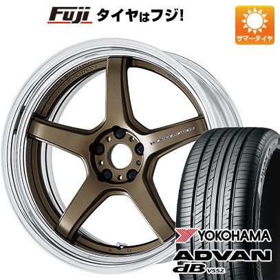 【新品】40系アルファード/ヴェルファイア用 夏タイヤ ホイール４本セット 245/45R20 ヨコハマ アドバン dB V552 ワーク エモーション T5R 2P 20インチ :fuji 27861 149799 39495 39495:フジコーポレーション