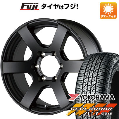 【新品国産6穴139.7車】 夏タイヤ ホイール4本セット 265/70R17 ヨコハマ ジオランダー A/T G015 OWL/RBL アルジェノン フェニーチェ クロスXC6 17インチ :fuji 11822 145442 22876 22876:フジコーポレーション