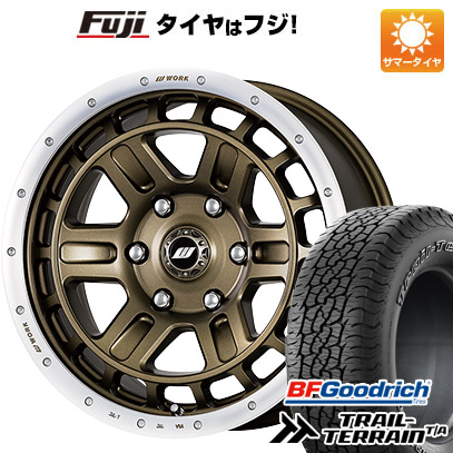 【新品】プラド 夏タイヤ ホイール4本セット 265/65R17 BFグッドリッチ トレールテレーンT/A ORWL ワーク クラッグ ティーグラビックII 17インチ :fuji 11822 142207 36788 36788:フジコーポレーション