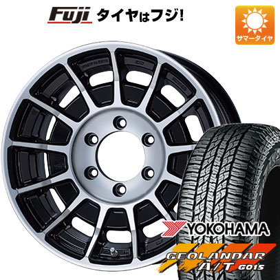 クーポン配布中 【新品】プラド 夏タイヤ ホイール4本セット 265/65R17 ヨコハマ ジオランダー A/T G015 RBL エンケイ オールロード バハ 17インチ :fuji 11822 151379 22905 22905:フジコーポレーション