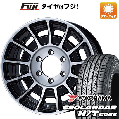 クーポン配布中 【新品】プラド 夏タイヤ ホイール4本セット 265/65R17 ヨコハマ ジオランダー H/T G056 エンケイ オールロード バハ 17インチ :fuji 11822 151379 21372 21372:フジコーポレーション