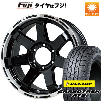 クーポン配布中 【新品国産6穴139.7車】 夏タイヤ ホイール4本セット 285/60R18 ダンロップ グラントレック AT5 ホットスタッフ マッドクロス MC 76 18インチ :fuji 16581 128953 32856 32856:フジコーポレーション