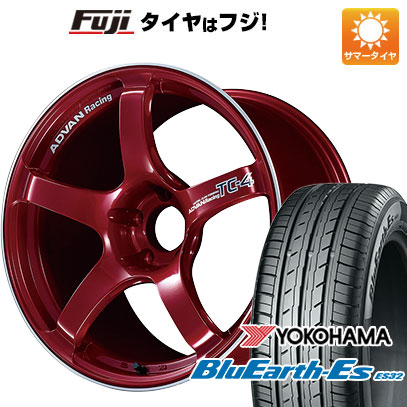 クーポン配布中 【新品国産5穴114.3車】 夏タイヤ ホイール4本セット 225/40R18 ヨコハマ ブルーアース ES32 ヨコハマ アドバンレーシング TC4 18インチ :fuji 1131 106783 35465 35465:フジコーポレーション