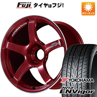 クーポン配布中 【新品国産5穴114.3車】 夏タイヤ ホイール4本セット 235/45R18 ヨコハマ エイビッド エンビガーS321 ヨコハマ アドバンレーシング TC4 18インチ :fuji 458 101396 38561 38561:フジコーポレーション