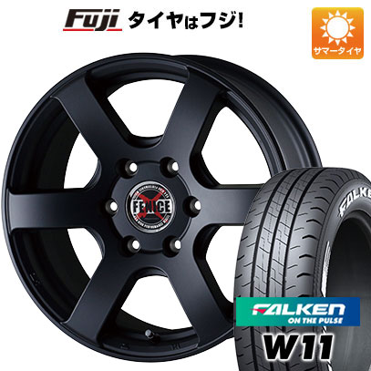 【新品】ハイエース200系 夏タイヤ ホイール4本セット 215/60R17 109/107N ファルケン W11 アルジェノン フェニーチェ クロスXC6 17インチ :fuji 2187 145439 29686 29686:フジコーポレーション