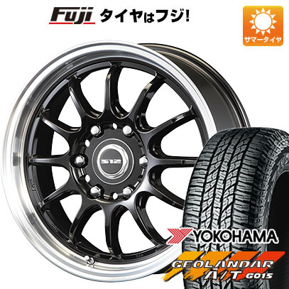 【新品】ハイエース200系 夏タイヤ ホイール4本セット 215/65R16 ヨコハマ ジオランダー A/T G015 WL/RBL 109/107S ボクシースタイル S12 16インチ :fuji 2186 64420 37520 37520:フジコーポレーション