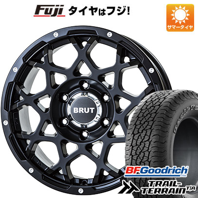 【新品国産6穴139.7車】 夏タイヤ ホイール4本セット 265/70R17 BFグッドリッチ トレールテレーンT/A ORWL トライスター BRUT BR 55 17インチ :fuji 11822 151452 36789 36789:フジコーポレーション