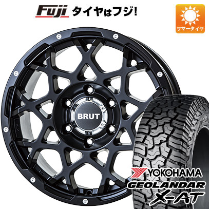 クーポン配布中 【新品国産6穴139.7車】 夏タイヤ ホイール4本セット 265/70R17 ヨコハマ ジオランダー X AT G016 トライスター BRUT BR 55 17インチ :fuji 11822 151452 29858 29858:フジコーポレーション