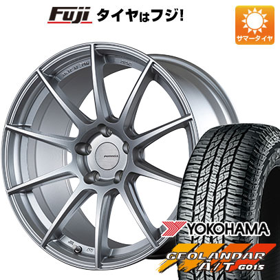 【新品国産5穴114.3車】 夏タイヤ ホイール4本セット 225/60R18 ヨコハマ ジオランダー A/T G015 RBL ブリヂストン ポテンザ SW010 18インチ｜fujicorporation