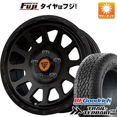 【新品国産5穴114.3車】 夏タイヤ ホイール4本セット 225/60R17 BFグッドリッチ トレールテレーンT/A ORBL デルタフォース オーバル 17インチ