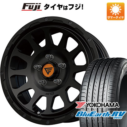 【パンク保証付】【新品国産5穴114.3車】 夏タイヤ ホイール4本セット 225/60R17 ヨコハマ ブルーアース RV 03 デルタフォース オーバル 17インチ :fuji 1845 110498 36878 36878:フジコーポレーション