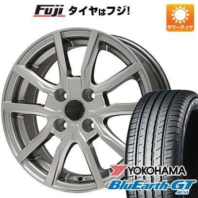 【新品国産5穴100車】 夏タイヤ ホイール4本セット 195/65R15 ヨコハマ ブルーアース GT AE51 ブランドル N52 15インチ｜fujicorporation