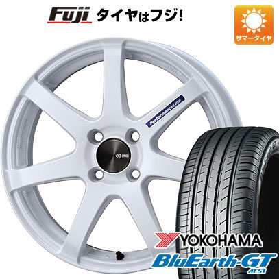 【新品 軽自動車】N BOX タント スペーシア 夏タイヤ ホイール４本セット 165/55R15 ヨコハマ ブルーアース GT AE51 エンケイ PF07 COLORS 15インチ :fuji 21761 151178 28574 28574:フジコーポレーション