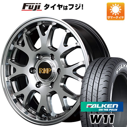 【新品】ハイエース200系 夏タイヤ ホイール4本セット 215/60R17 109/107N ファルケン W11 MID RMP 028FX 17インチ :fuji 2187 133581 29686 29686:フジコーポレーション