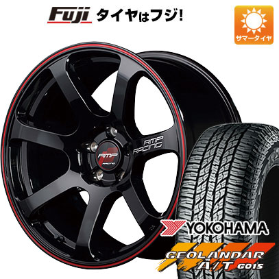 【新品 軽自動車】N-BOX タント ワゴンR 夏タイヤ ホイール4本セット 165/55R15 ヨコハマ ジオランダー A/T G015 RBL MID RMP レーシング R07 15インチ｜fujicorporation