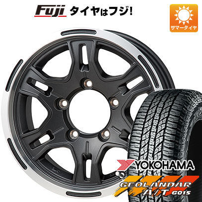 クーポン配布中 【新品】ジムニーシエラ 夏タイヤ ホイール4本セット 195/80R15 ヨコハマ ジオランダー A/T G015 RBL モンツァ HI BLOCK レックス 15インチ :fuji 21161 123183 22917 22917:フジコーポレーション