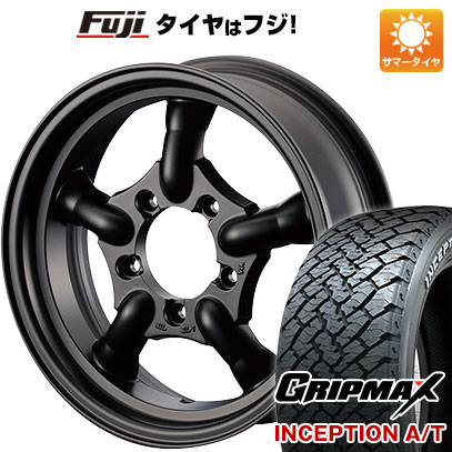 【新品】ジムニーシエラ 夏タイヤ ホイール4本セット 225/70R16 グリップマックス インセプション A/T RWL(限定) モーターファーム J トラッド 16インチ :fuji 16701 102334 42221 42221:フジコーポレーション