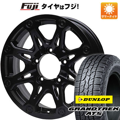 クーポン配布中 【新品】ジムニー 夏タイヤ ホイール4本セット 175/80R16 ダンロップ グラントレック AT5 オフビート バウンティコレクション BDX08 16インチ :fuji 16701 102404 32872 32872:フジコーポレーション