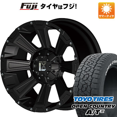 【新品国産6穴139.7車】 夏タイヤ ホイール4本セット 265/70R17 トーヨー オープンカントリー A/T III RWL/RBL オフビート レクセル デスロック 17インチ :fuji 11822 102474 42856 42856:フジコーポレーション