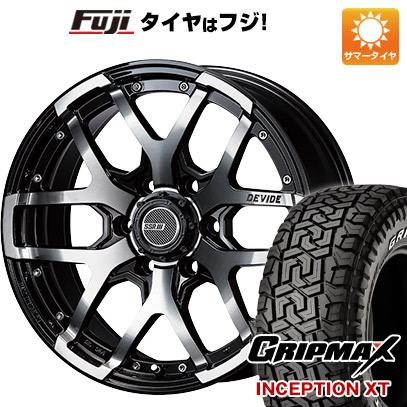 クーポン配布中 【新品】プラド 夏タイヤ ホイール4本セット 265/65R17 グリップマックス インセプション X/T RWL(限定) SSR ディバイド ZS 17インチ :fuji 11822 142975 33364 33364:フジコーポレーション