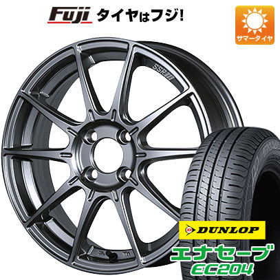 【新品 軽自動車】N-BOX タント スペーシア 夏タイヤ ホイール４本セット 165/55R15 ダンロップ エナセーブ EC204 SSR GT GTX01 15インチ｜fujicorporation