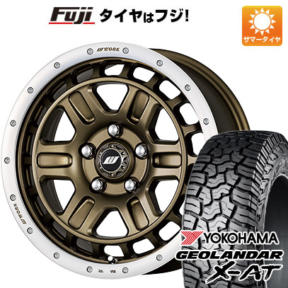 クーポン配布中 【新品国産5穴114.3車】 夏タイヤ ホイール4本セット 215/70R16 ヨコハマ ジオランダー X AT G016 ワーク クラッグ ティーグラビックII 16インチ :fuji 1581 141863 33253 33253:フジコーポレーション