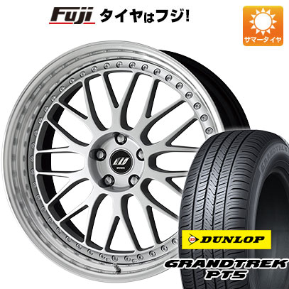 クーポン配布中 【新品国産5穴114.3車】 夏タイヤ ホイール4本セット 235/55R19 ダンロップ グラントレック PT5 ワーク ジスタンス W10M 19インチ :fuji 1121 141722 40826 40826:フジコーポレーション